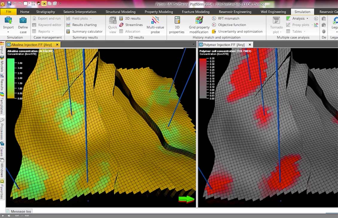 Eclipse industry-reference reservoir simulator